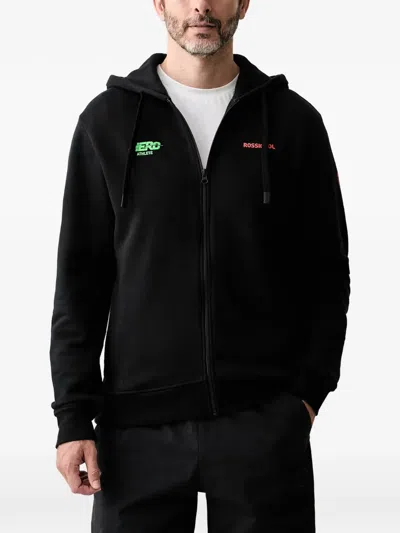 Rossignol Hero Full-zip Hoodie In Black