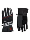 Rossignol Hero Master Logo-patch Ski Gloves In Gray