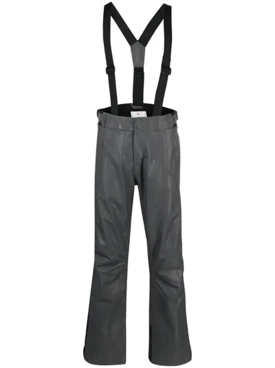Rossignol Logo-print Straight-leg Ski Trousers In Grey