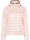 Rossignol Logo-patch Ripstop Puffer Jacket In Pink