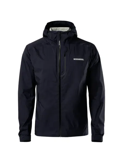 Rossignol Hooded Shell Jacket In Blue