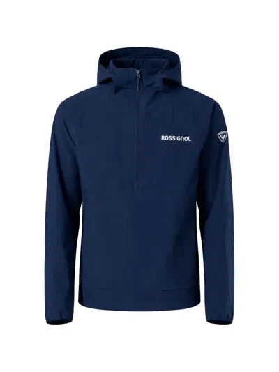 Rossignol Hooded Stretch Jacket In Blue