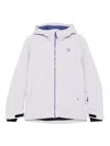 Rossignol Hooded Zip-front Jacket In White