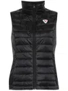 Rossignol Logo-patch Ripstop Gilet In Black