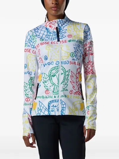 Rossignol Jcc Doodle-print Performance Jacket In Multi