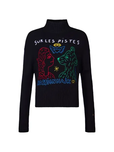 Rossignol Jcc High-neck Sweater In Black