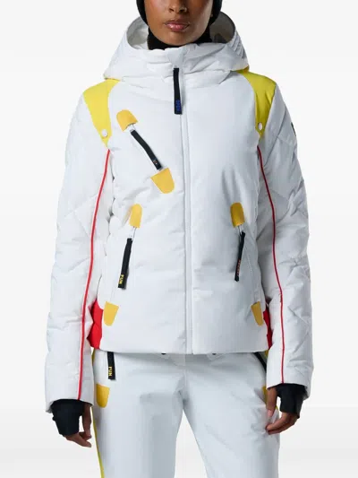 Rossignol Jcc Valdiz Quilted Ski Jacket In White