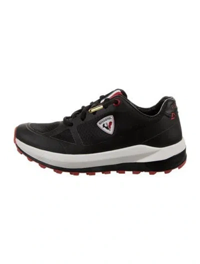 Pre-owned Rossignol Leather Athletic Sneakers In Black