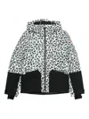 Rossignol Leopard-print Jacket In White