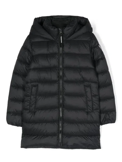 Rossignol Kids' Lightweight Quilted Coat In Black