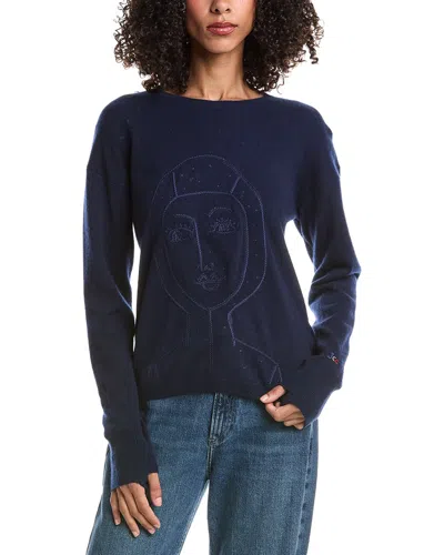 Rossignol Lina Wool & Cashmere-blend Sweater In Blue