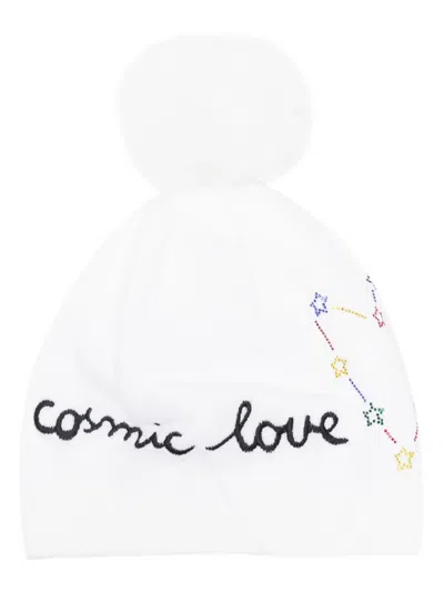 Rossignol Logo-embroidered Embellished Beanie In White
