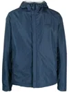 Rossignol Logo-patch Rain Jacket In Blue