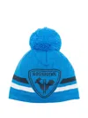 Rossignol Logo-print Pompom Beanie In Blue