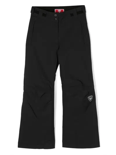 Rossignol Kids' Logo-print Ski Trousers In Black