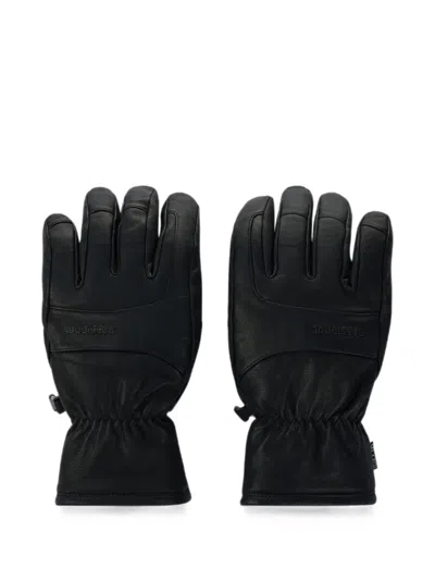 Rossignol Logo-debossed Elasticated Gloves In Black