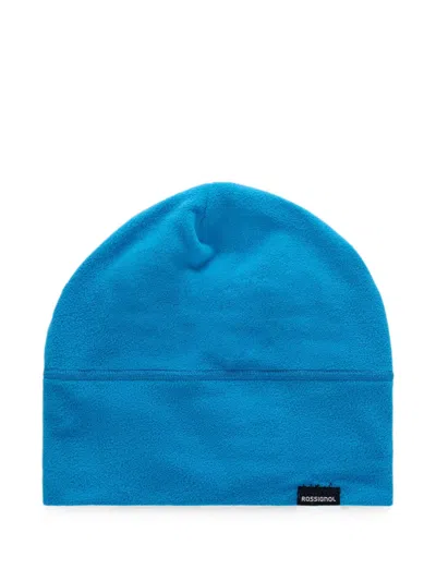 Rossignol Kids' Logo-patch Beanie Hat In Blue