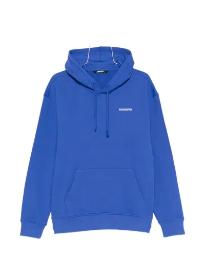 Rossignol Logo-print Hoodie In Blue