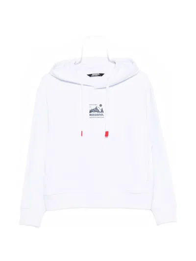 Rossignol Logo-print Hoodie In White
