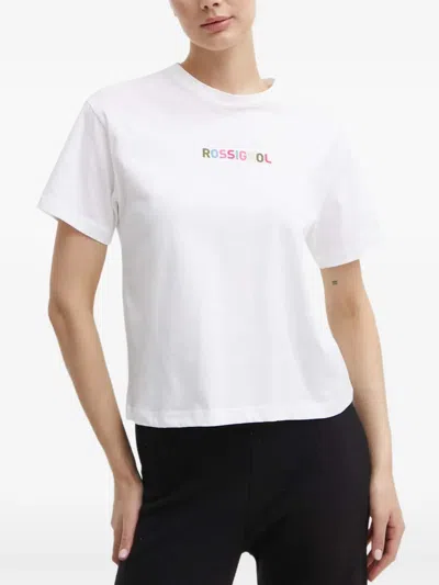 Rossignol Logo-print Short-sleeve T-shirt In White