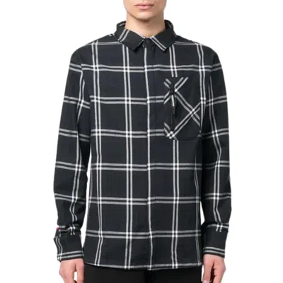 Rossignol Plaid Flannel Shirt In Black