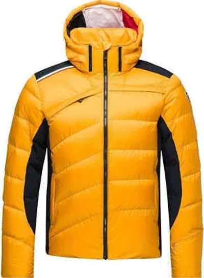 Pre-owned Rossignol Mens Hiver Down Jacket In Yellow