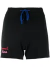 Rossignol 'mount Of Love' Drawstring Shorts In Black