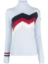 Rossignol Mountain Intarsia-knit Jumper In Blue