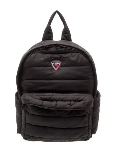 Pre-owned Rossignol Nylon Backpack In Black