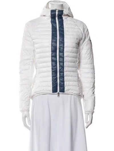 Pre-owned Rossignol Nylon Down Jacket In White