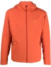Rossignol Opside Hooded Lightweight Jacket In Orange