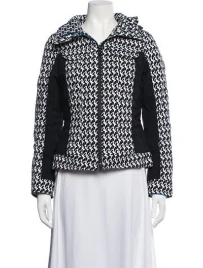 Pre-owned Rossignol Patterned Jacket In Black