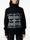 Rossignol Patterned Sweater In Black