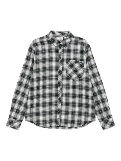 Rossignol Plaid Pocket Shirt In Black