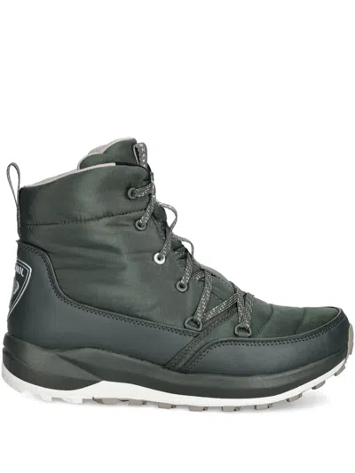 Rossignol Podium Lace-up Round-toe Ski Boots In Green