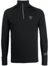 Rossignol Poursuite Half-zip Performance Top In Black