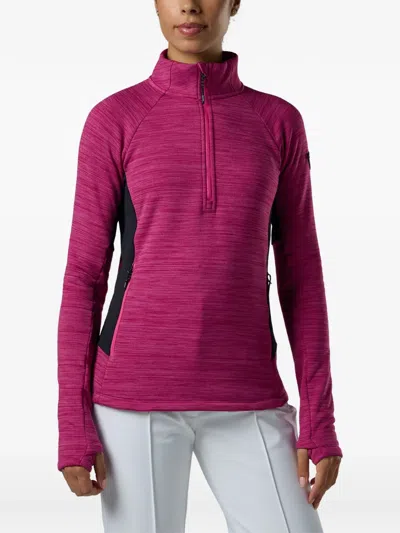 Rossignol Premium Half-zip Fleece Sweater In Purple