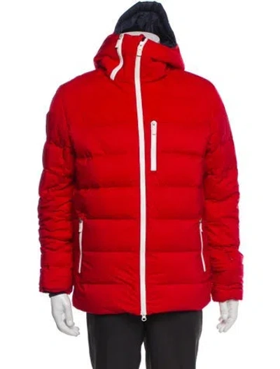Pre-owned Rossignol Puffer Coat In Red