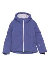 Rossignol Quilted Hooded Jacket In Purple