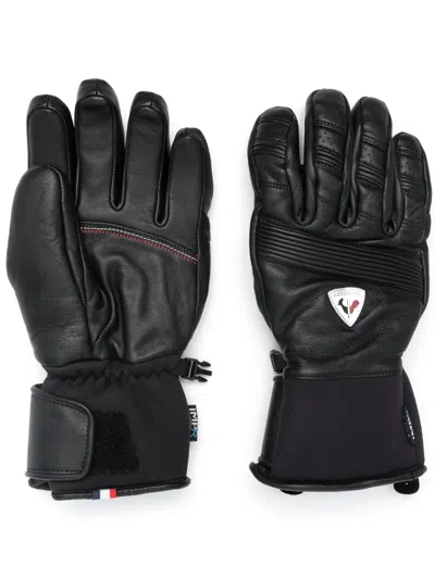 Rossignol Retro Leather Ski Gloves In Black