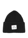 Rossignol Ribbed-knit Label Beanie In Black