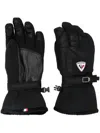 Rossignol Romy Logo-patch Ski Gloves In Black