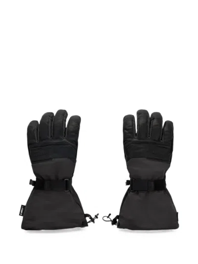 Rossignol R-shell Dry Leather Ski Gloves In Black