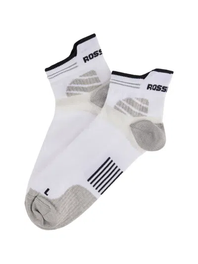 Rossignol 사파 골지 양말 In White