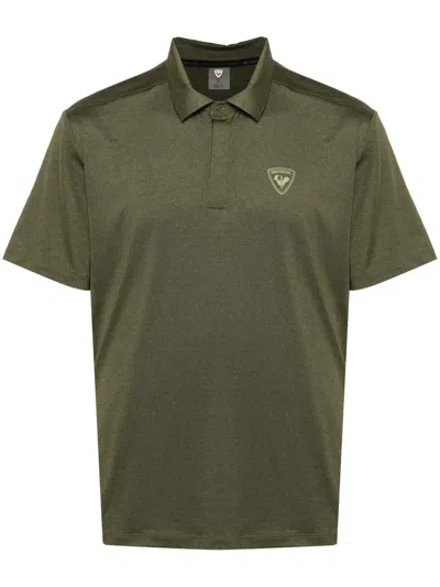 Rossignol Raised-logo Polo Shirt In Green