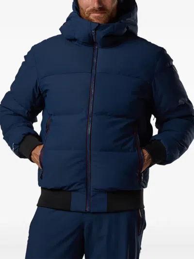 Rossignol Snowblaze Down Bomber Ski Jacket In Blue