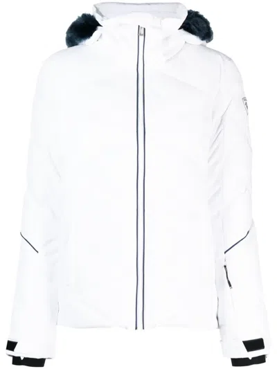 Rossignol Staci Hooded Puffer Jacket In White