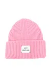 Rossignol Stellar Logo-patch Beanie In Pink