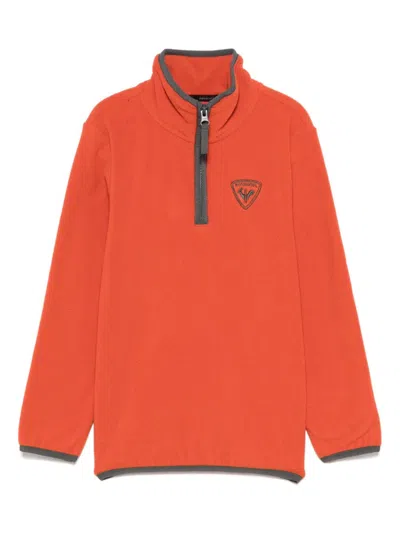 Rossignol Kids' Strawpile Sweatshirt In Orange