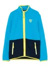 Rossignol Strawpile Zip-up Fleece Jacket In Blue